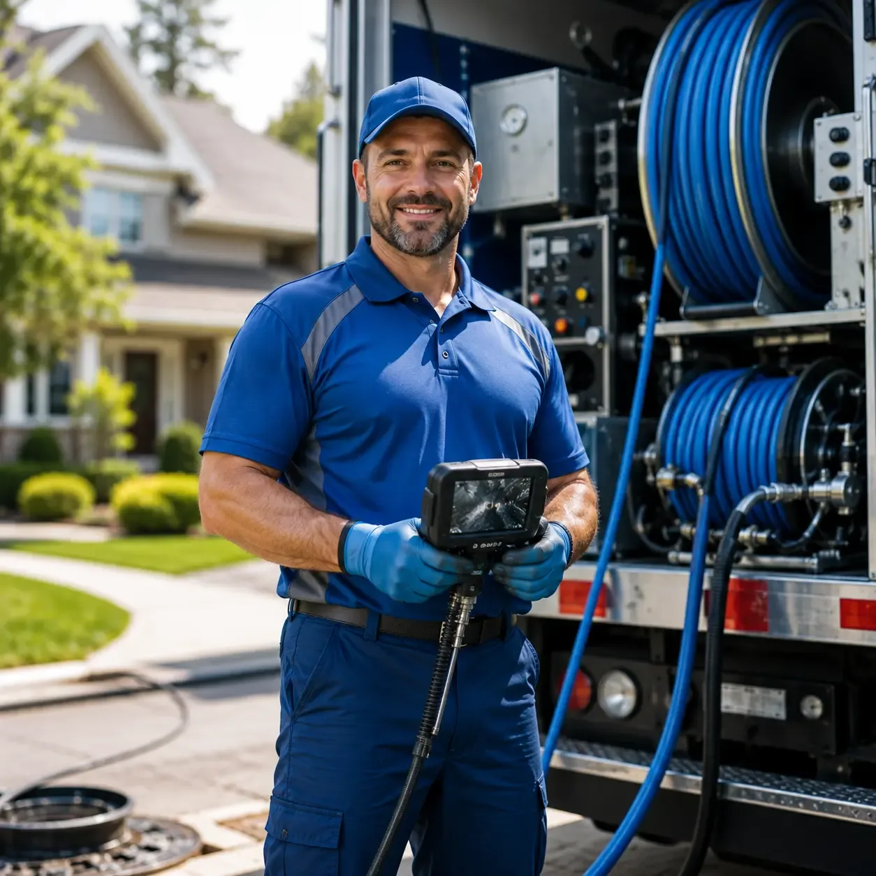 Local outdoor drain cleaning specialists in Amherst, MA